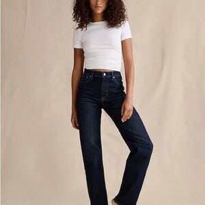 Banana Republic Jeans, High Rise Slim. Dark Blue Women's Jeans. Item 11178